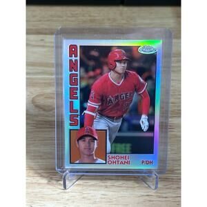 2019 Topps Chrome - 1984 Topps Shohei Ohtani #84TC-25 Refractor
